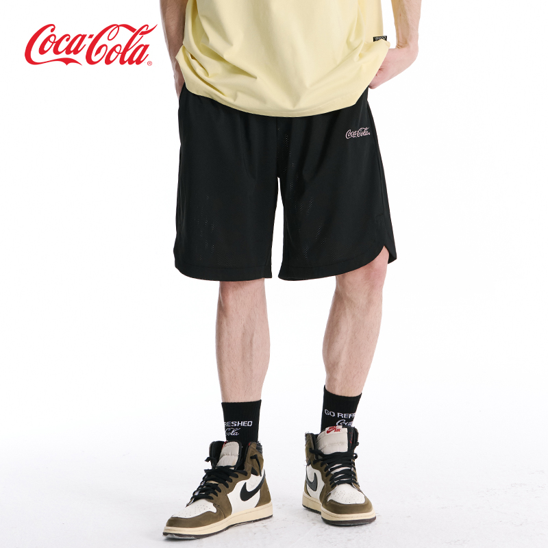 Coca-Cola可口可乐网眼休闲短裤