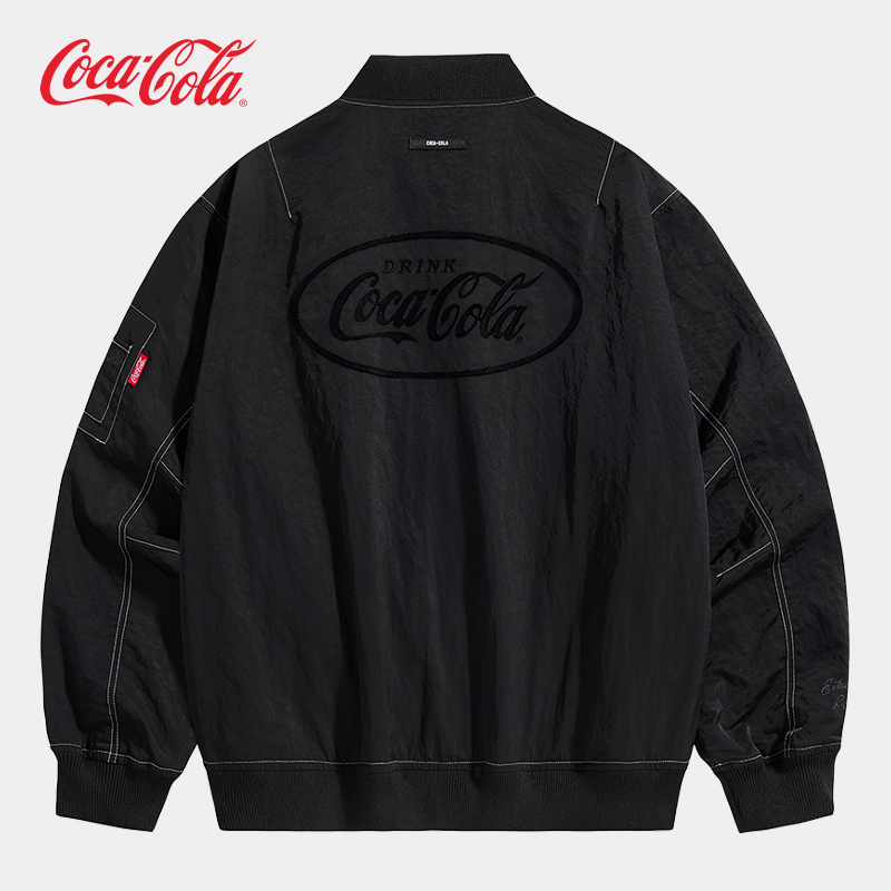 Coca-Cola/可口可乐立领外套夹克