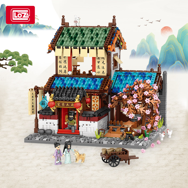 LOZ高难度大型中国建筑模