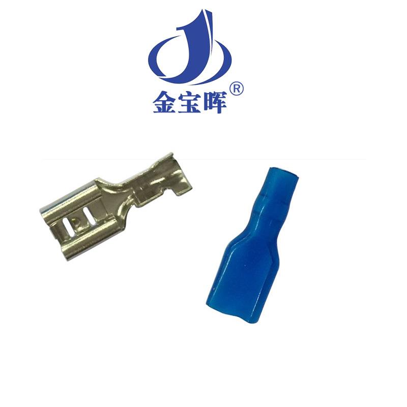 滤波器接线插拔式圆端子绝缘头FDD2-250导电效果好适用于平方