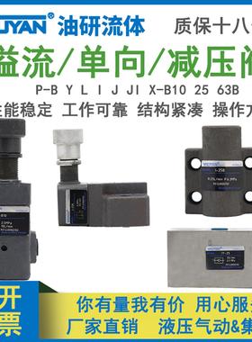 JN-DG02 LI溢流阀P-B10B B25B B63B A10B YI L1 I JI Y-10B HYY11