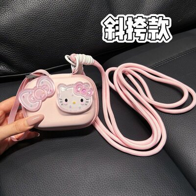 粉色ccd大疆kt猫action6相机包osmo ACTION5防摔HelloKitty保护套