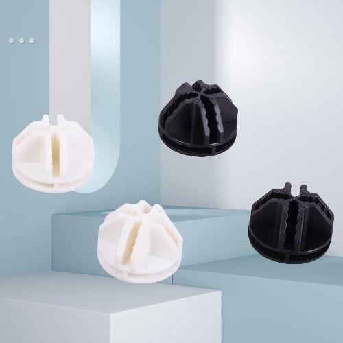 简易衣柜扣塑料夹魔术片鞋柜扣储物柜扣扣锁扣加厚齿纹卡槽