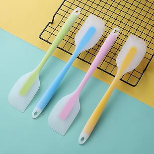 家用多功能彩色硅胶刮刀烘焙工具防烫刮板蛋糕奶油涂抹器厨房用品