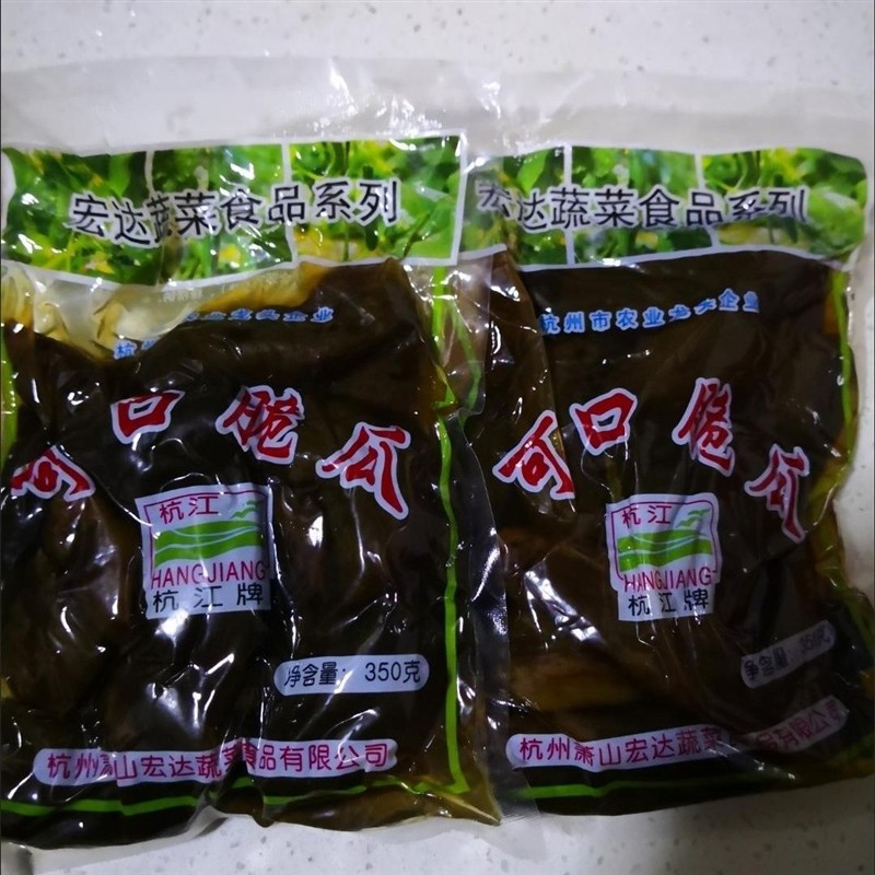 杭江牌酱黄瓜宫廷酱瓜咸甜脆腌菜开胃下饭菜早餐小菜酱菜真空包装