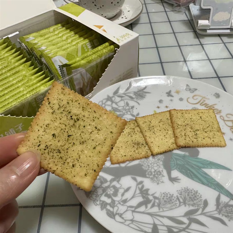 酥脆薄饼300g海苔薄脆饼干零食休闲食品办公室小吃