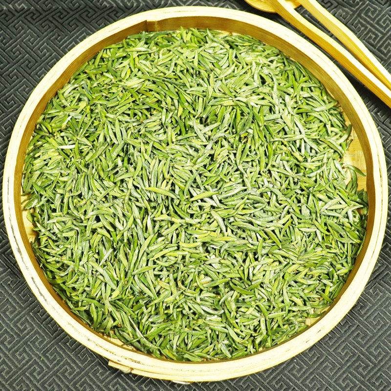 2023明前蒙顶高山云雾雀舌特级头採竹叶青茶炒青绿茶250g散装包邮