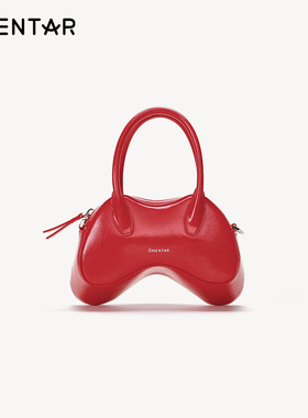 OMENTAR原创小众设计斜挎手柄包包女新款时尚百搭斜挎手提小包
