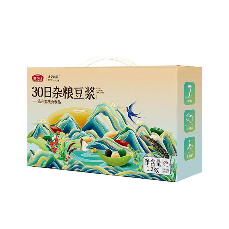 燕之坊五谷故事 30日豆浆料礼盒1.2kg多种口味杂粮粗粮组合原材料使用感如何?