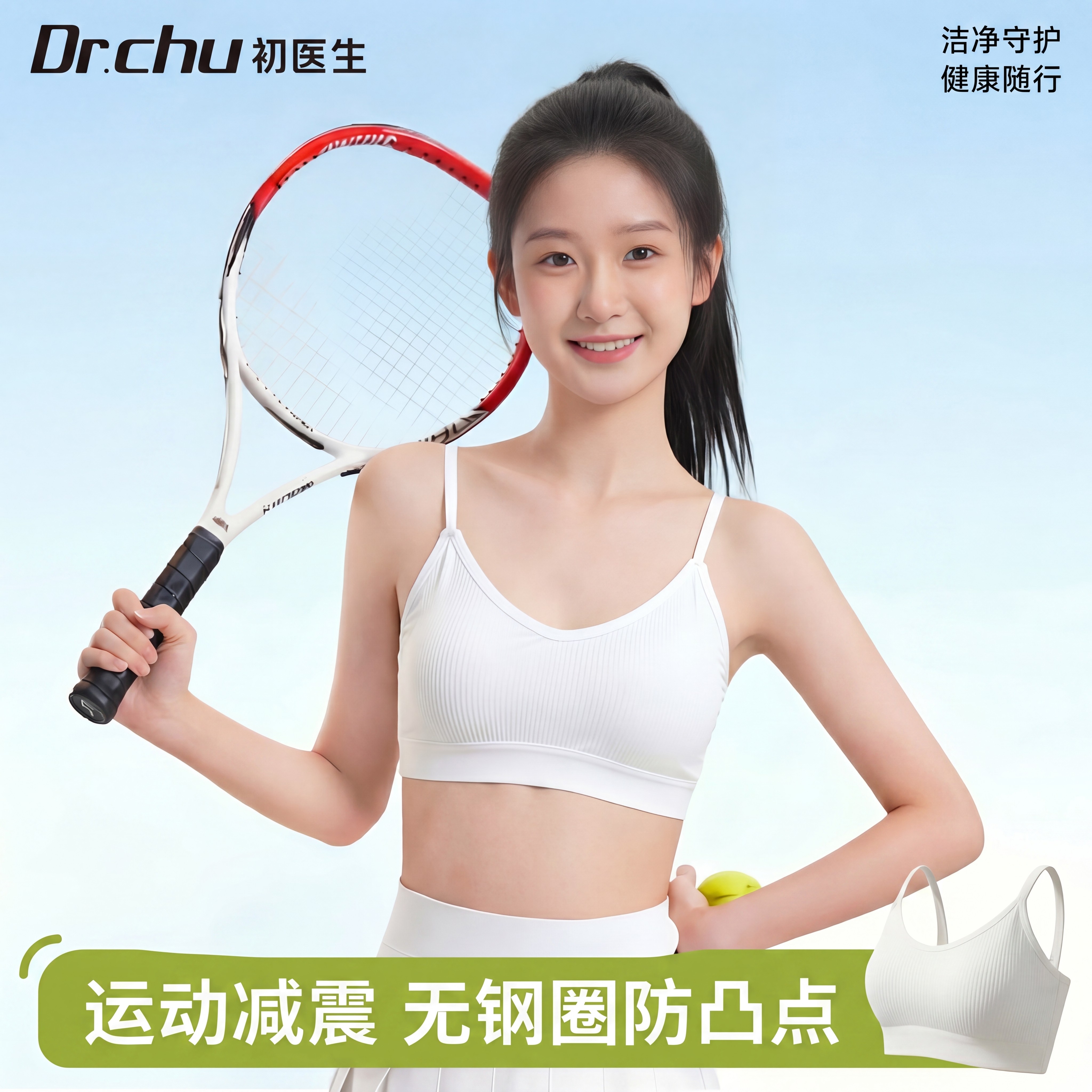 【青少年专属】一次性运动内衣