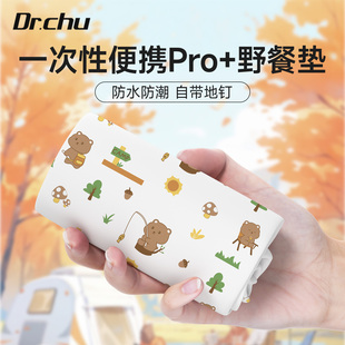 户外便携一次性野餐垫防潮防水露营儿童秋游沙滩垫地垫郊游野餐布