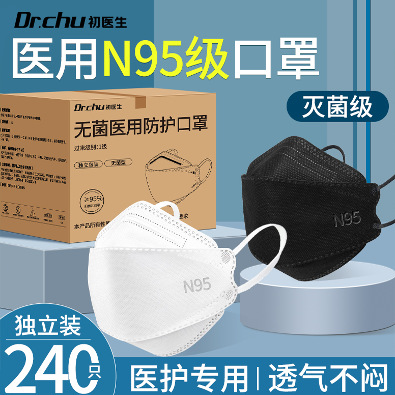 初医生N95医用防护防流感