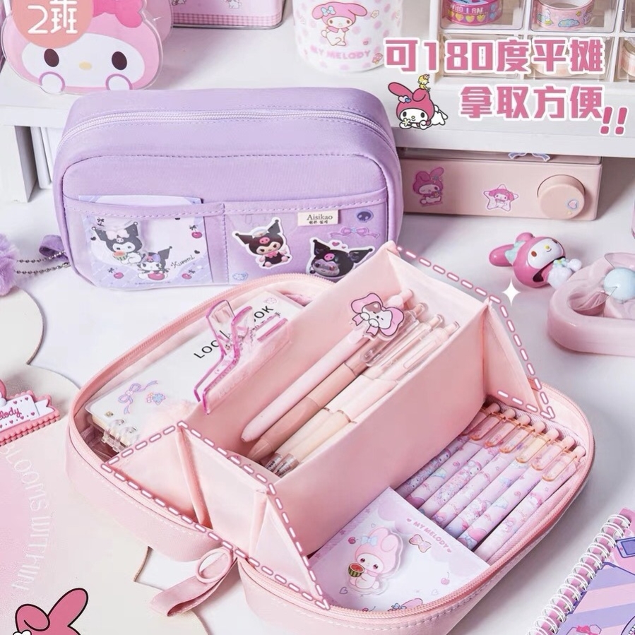 笔袋轻奢高级感透明ins大容量