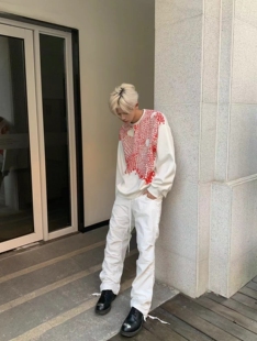 通勤简约clean 冬季 fit网格卫衣 rain August