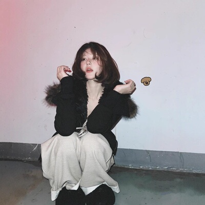 赵露思许研同款加厚毛领连帽外套