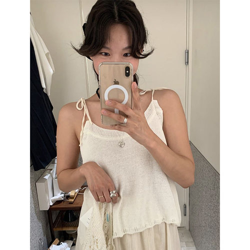tannat纯色温柔甜美网纱花边短裙