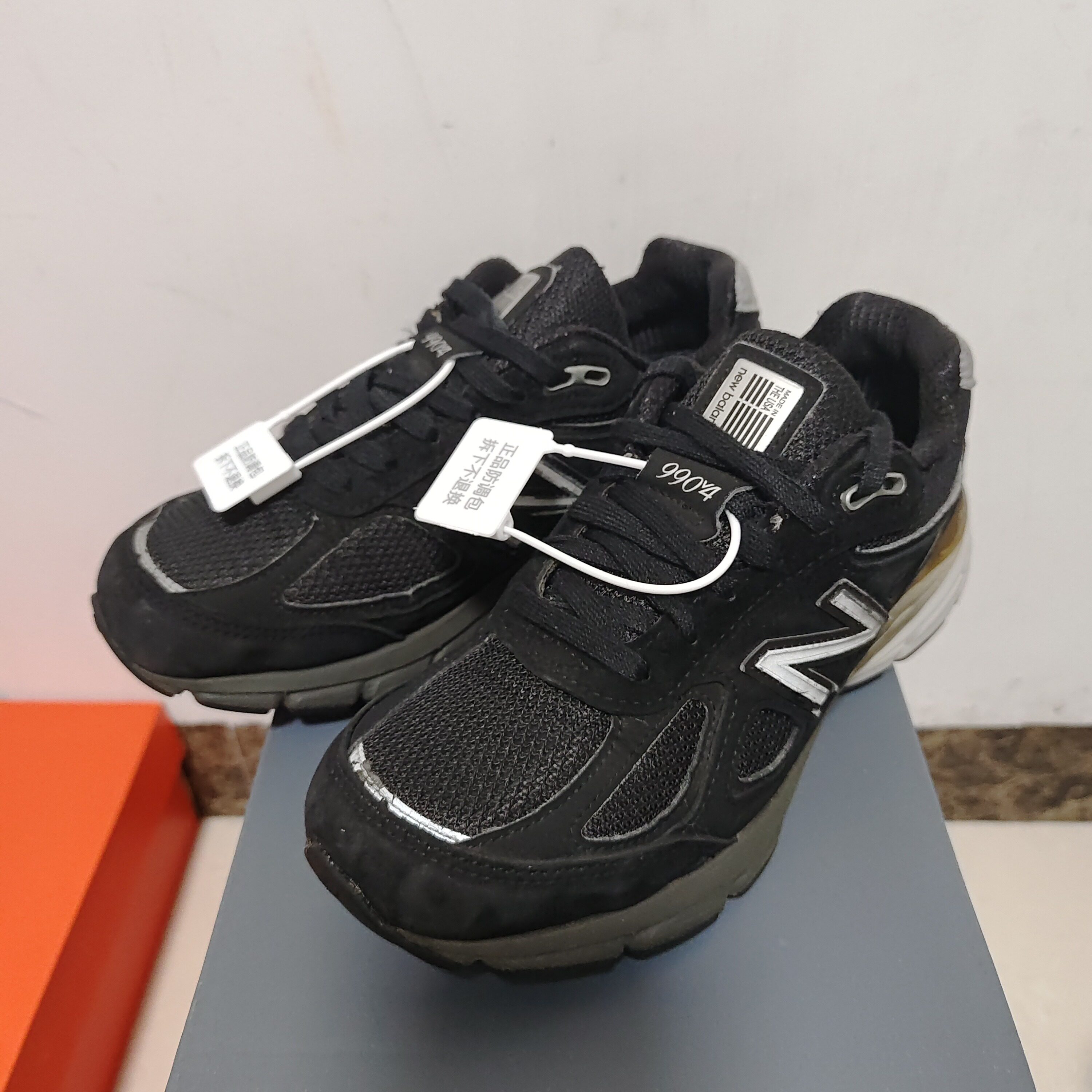 New Balance 990 V4 网布 织 W990BK4发广东BB仓下单请看详情页C