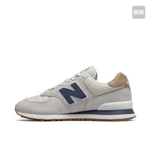 New Balance 574 经典复古 防滑阿甘鞋ML574LGI 广东GG阅读详情图