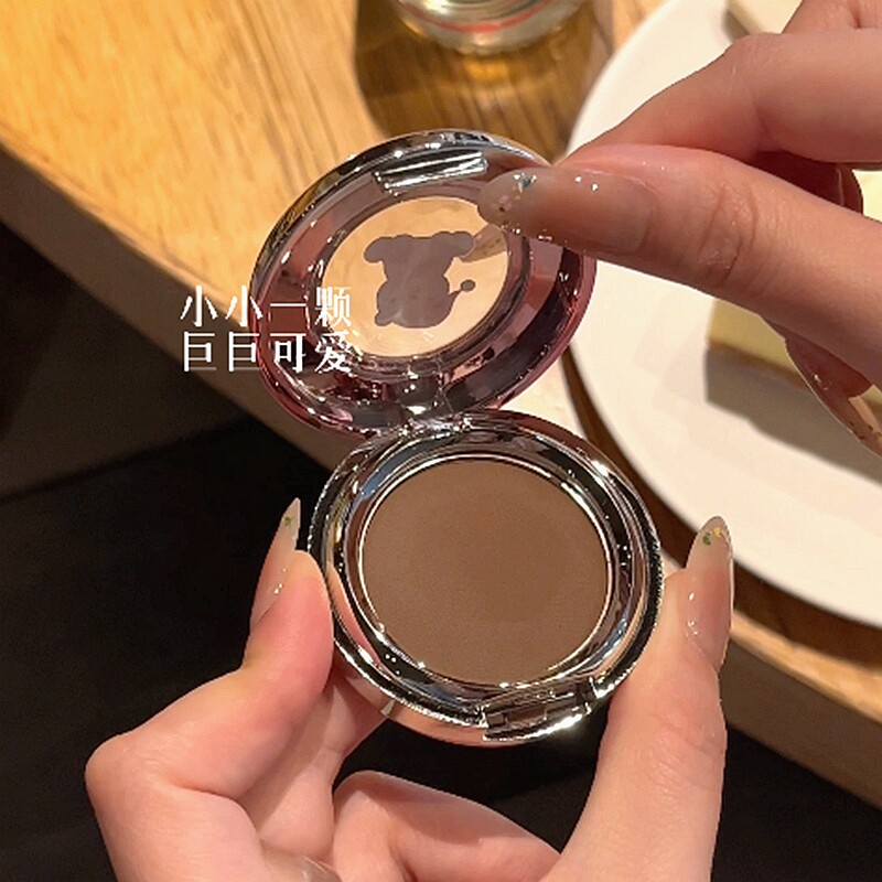 终于有人出单色了！维妮小熊单色眼影盘哑光日常盘子百搭棕色品质