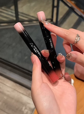 VIPABC双头嘭嘭霜乳霜腮红膏唇釉提亮高光眼影一支多用 口红ins女