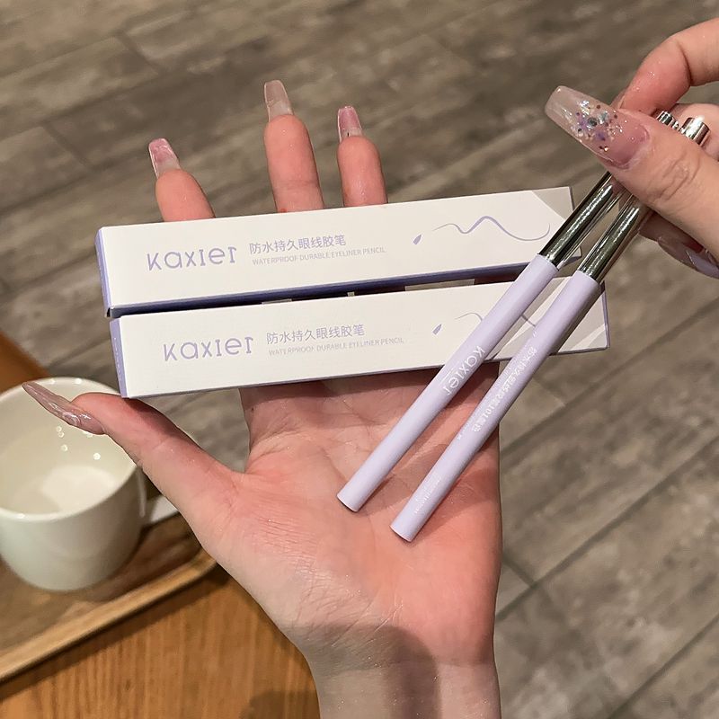 【两支装】卡希尔眼线胶笔顺滑流畅防水防汗眼线胶笔彩ins平价女