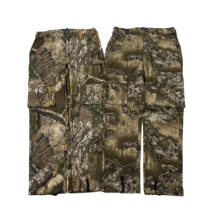 狩猎迷彩 经典美式realtree户外多袋大码宽松直筒仿生工装长裤男