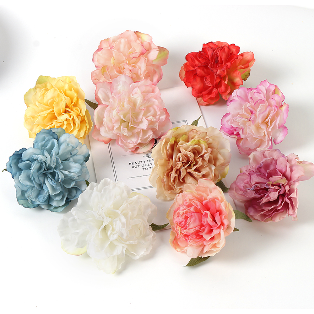 绢花古风头饰牡丹花diy手工材料