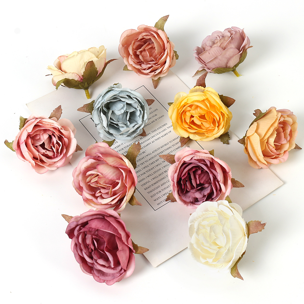 绢花婚庆花墙玫瑰diy手工材料