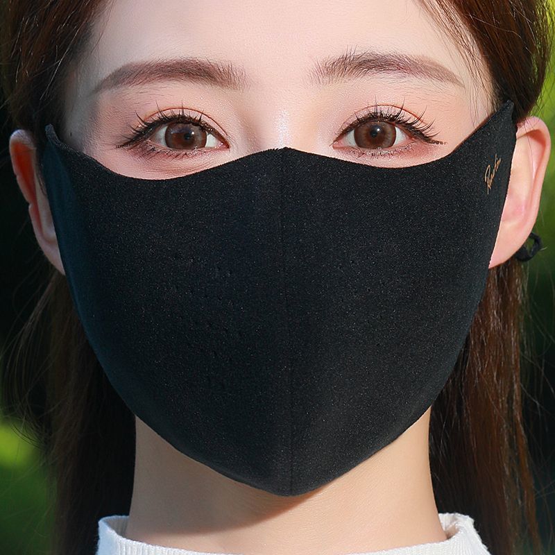 保暖口罩女冬季透气护眼角显脸小防寒防风东北骑车开车防冻面罩