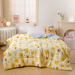 母婴A类有氧糯糯棉被子春秋被四季被芯加厚保暖冬被