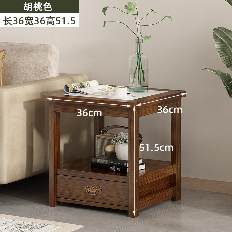 岩板边几角几茶几边柜角柜客厅沙发实木简约床头柜边桌茶桌小桌子,办公设备/耗材/相关服务,办公线材,淘宝优惠券,粉丝福利购,淘宝优惠卷