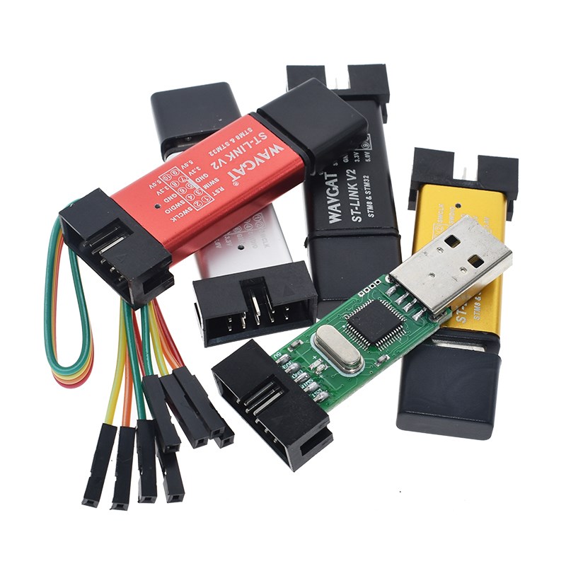 ST-LINK V2 STM8/STM32仿真器编程器 stlink下载器线烧录调试器