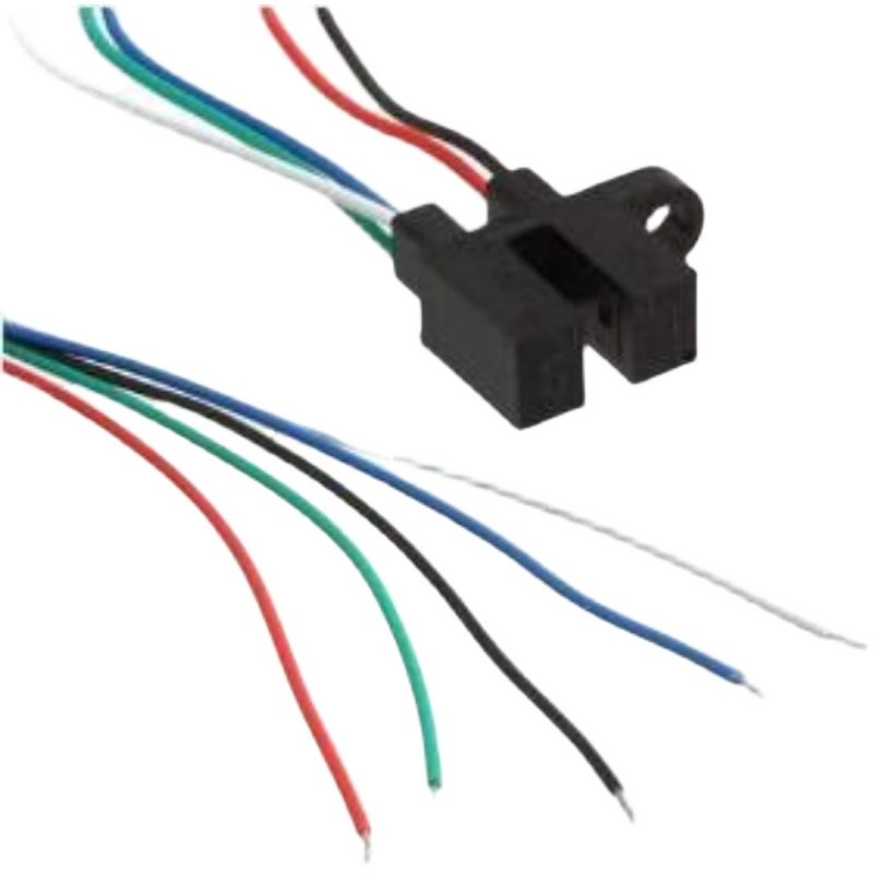 OPB993L11Z 透射式 光电开关 光学传感器 槽宽3.18mm 5P 带线