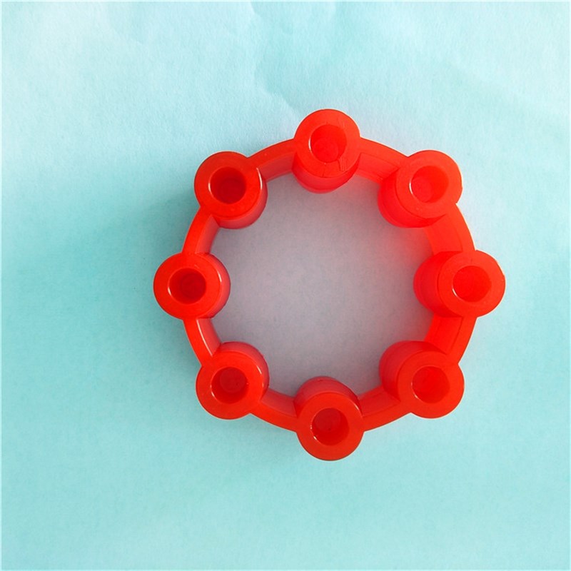 MH型CC型联轴器梅花缓冲垫  优质耐磨聚氨酯CC型梅花垫块 连体垫