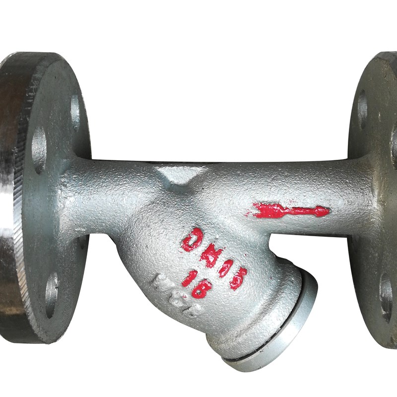 GL41H铸钢/不锈钢304Y型法兰过滤器 导热油蒸汽锅炉专用DN15-DN25