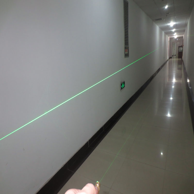 室内室外用绿光激光定位灯532nm高亮度25米超长绿色一字线激光器