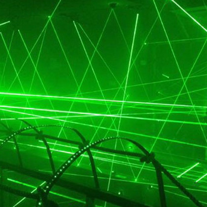 密室游戏激光发射接收含2秒-20秒延时可调报警器红/绿/蓝光可选