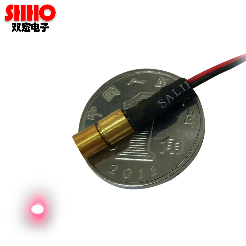 4MM外径650NM5MW红光激光点状灯 迷你红色激光模组 小尺寸激光器