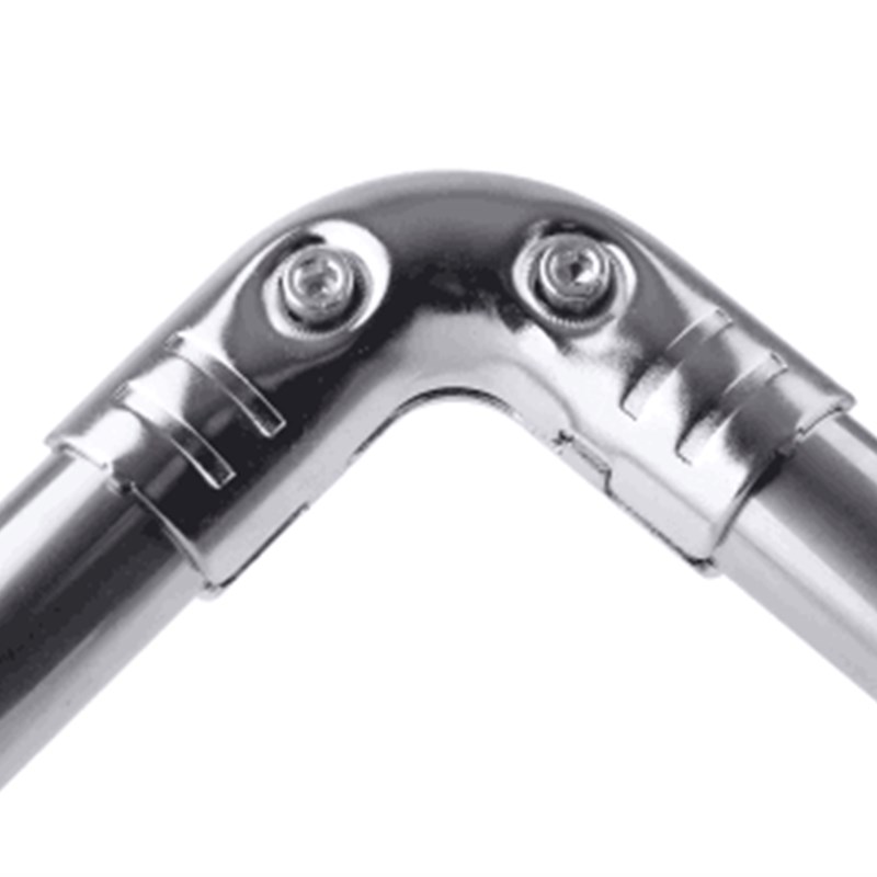 精益管镀铬接头银销外径精益管连接件线棒管扣件复合管接头HJ系列