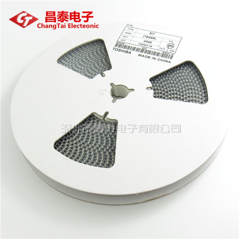 M7 整流二极管1A1000V SMA 贴片1N4007 DO-214AC 2000只