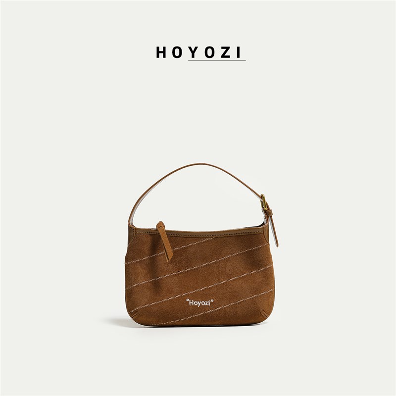 【小优家包包】HOYOZI秋冬原创刺绣手机包包女款手提单肩斜挎小包