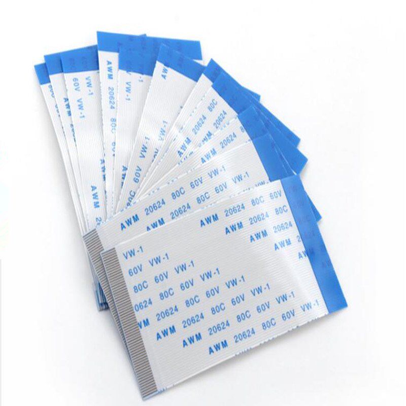 FFC/FPC软排线 12PIN 12P 1.25MM间距 10CM 20CM 30CM 同向反向