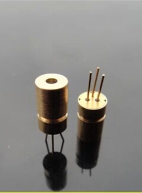 工业级650nm 5mw超小激光模组 智能车专用 红光点状可调焦6x10mm