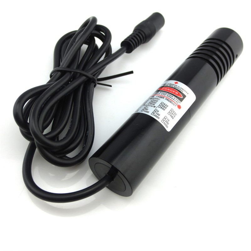 650nm200mW大功率红光点状激光器可见光束模组红光大功率激光模组