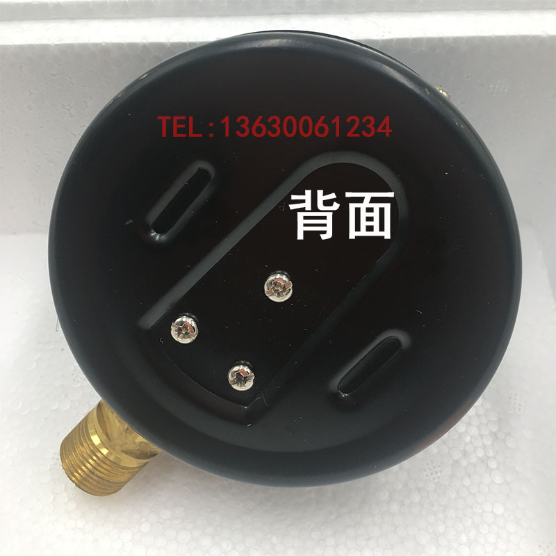 Y100普通压力表0-1.6 1 2.5 4mpa高精度空压机表水压表气泵上海