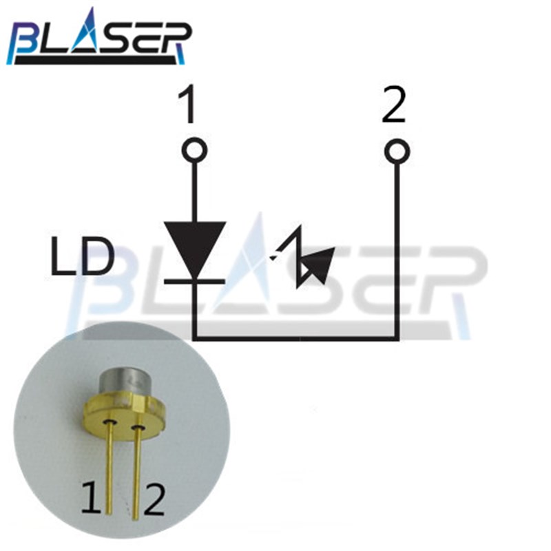 橙红色激光二极管638nm 2.1W ML562G85 2100mw 直径9mm