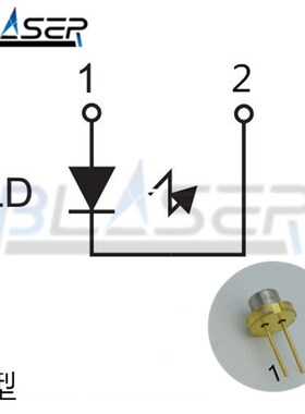 638nm 185mw 橙红色激光二极管 单模夏普 GH0631IA2GC