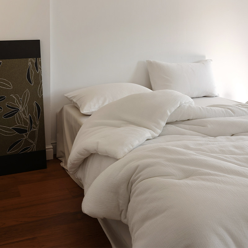 花时间生活A类日式全棉双层纱布被芯纤维被子春秋被加厚保暖冬被,床上用品,化纤被,淘宝优惠券,粉丝福利购,淘宝优惠卷