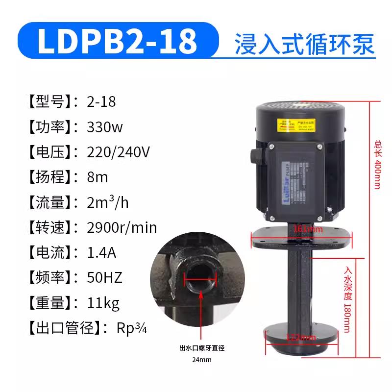 LuiKar睿嘉Rocoi洛凯LDPB1-2H-4V-15-18-20-22-40-TP数控机床水泵