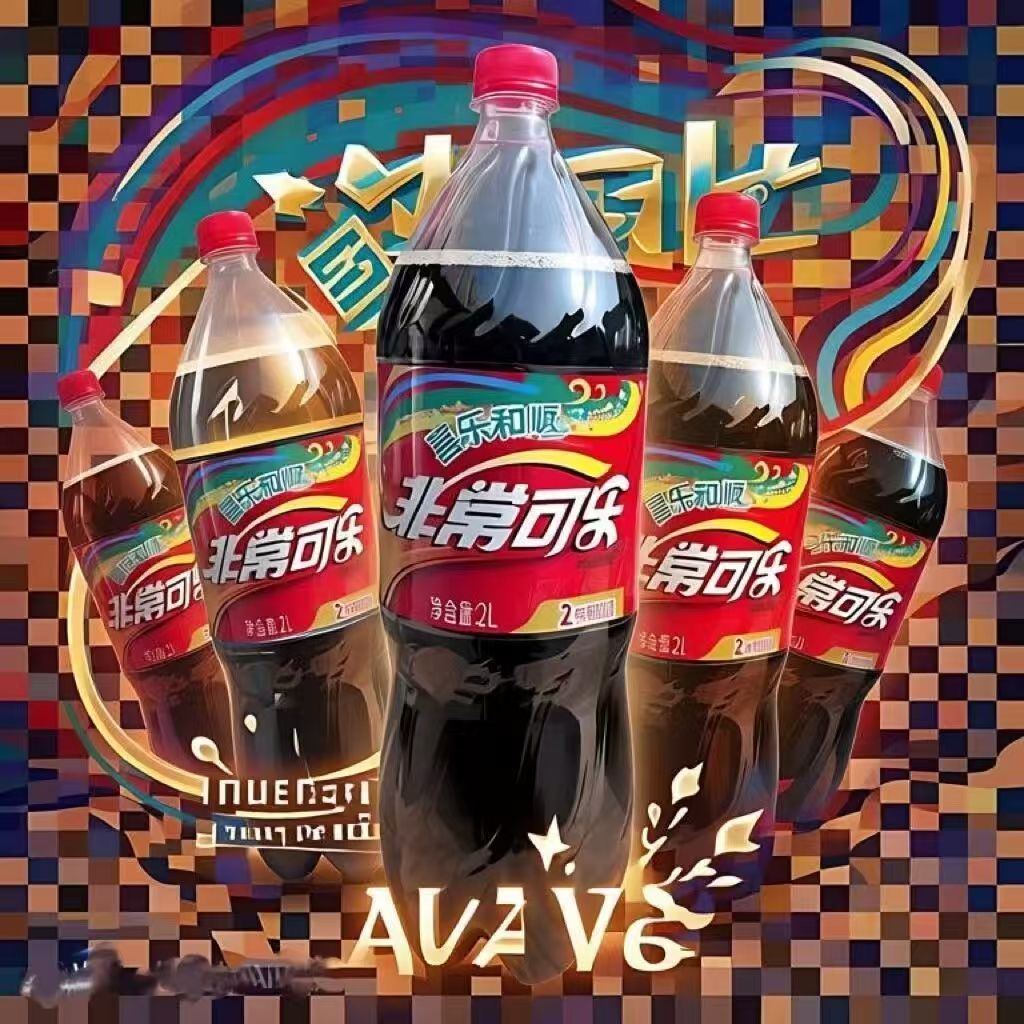 娃哈哈2L*6瓶非常可乐柠檬